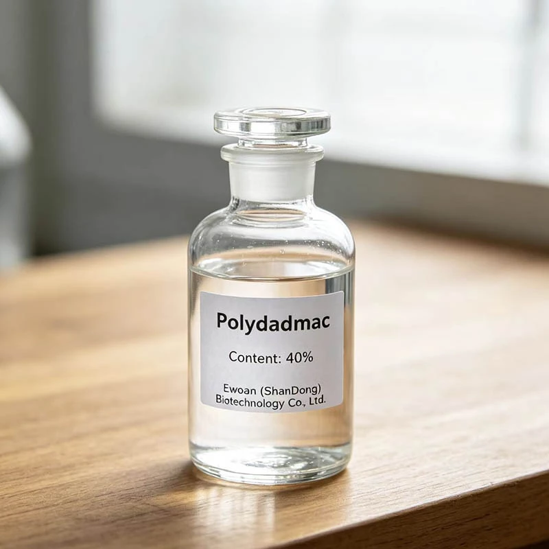 Solução de polímero catiônico PolyDADMAC PDMDAAC